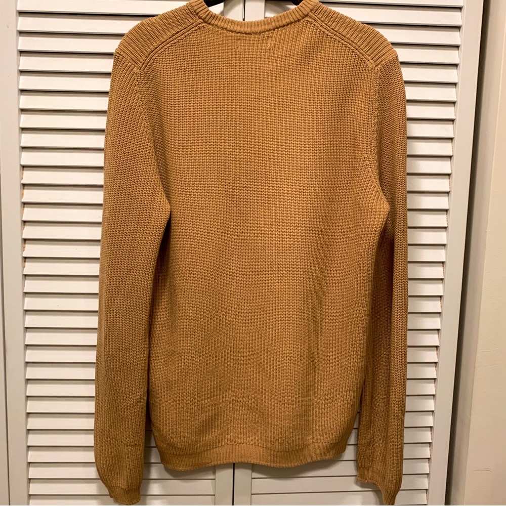 Zara Ribbed Sweater - Light Brown - Picture 2 of 4